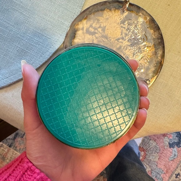 Vintage 7pc Silver Coaster Set - Picture 3 of 3